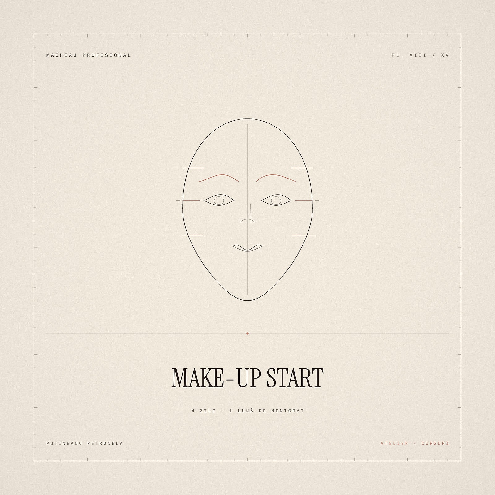 Curs MAKE-UP START – machiaj de la zero, 4 zile